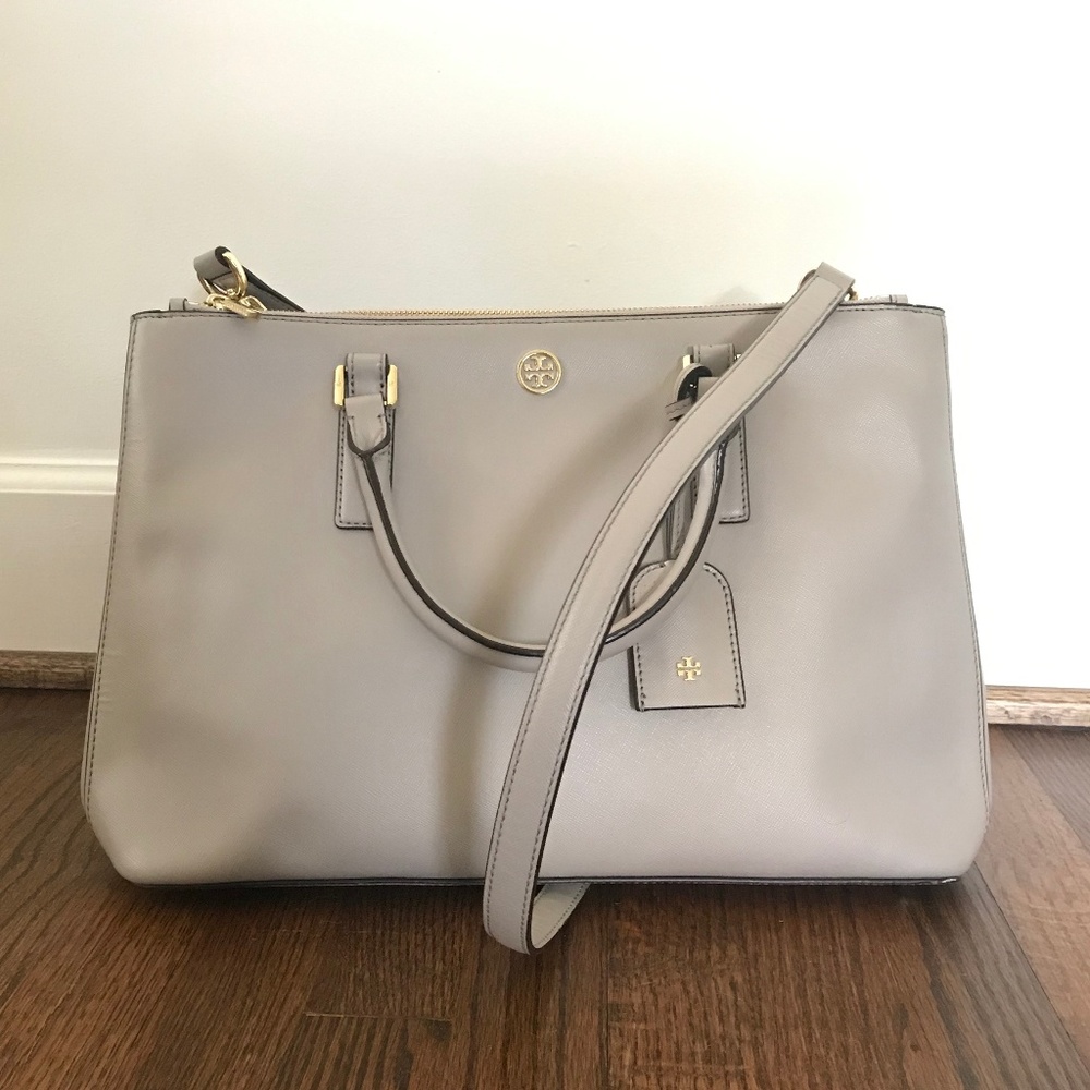 Tory Burch 'Robinson' Double Zip Tote